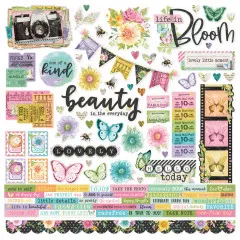 Simple Vintage Life in Bloom 12x12 Collection Kit