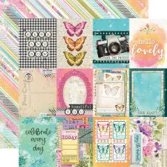 Simple Vintage Life in Bloom 12x12 Collection Kit