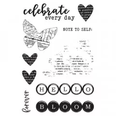 Simple Stories Clear Stamps - Simple Vintage Life in Bloom