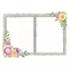 Chipboard Frames - Simple Vintage Life in Bloom