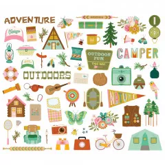 Bits & Pieces Die-Cuts - Trail Mix