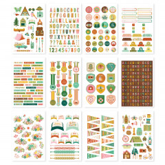 Simple Stories Sticker Book - Trail Mix