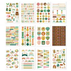 Simple Stories Sticker Book - Trail Mix