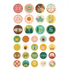 Simple Stories Sticker Book - Trail Mix