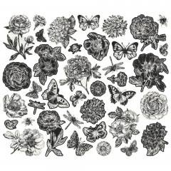 Bits & Pieces Die-Cuts - Simple Vintage Essentials - Botanical Bits