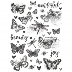 Rub-Ons - Simple Vintage Essentials - Butterflies