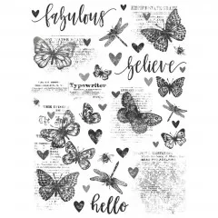 Rub-Ons - Simple Vintage Essentials - Butterflies