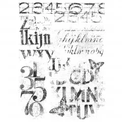 Rub-Ons - Simple Vintage Essentials - Typeset