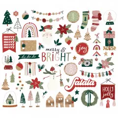 Bits & Pieces Die-Cuts - Boho Christmas