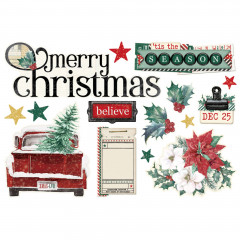 Simple Pages Pieces - Simple Vintage - Tis The Season