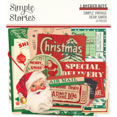 Simple Vintage Dear Santa - 12x12 Collectors Essential Kit