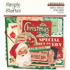 Simple Vintage Dear Santa - 12x12 Collectors Essential Kit