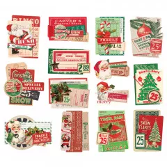 Bits & Pieces Die-Cuts - Simple Vintage - Dear Santa - Layered