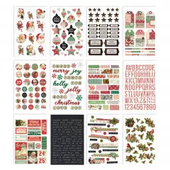 Simple Stories Sticker Book - Simple Vintage - Dear Santa