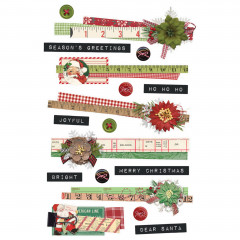 Simple Stories Sticker Book - Simple Vintage - Dear Santa