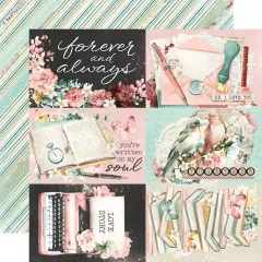 Simple Vintage Love Story - 12x12 Collection Kit