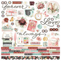 Simple Vintage Love Story - 12x12 Collection Kit