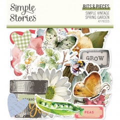 Simple Vintage - Spring Garden - Bits & Pieces