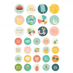 Simple Stories Sticker Book - Summer Snapshots