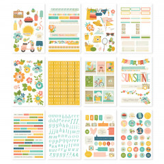 Simple Stories Sticker Book - Summer Snapshots