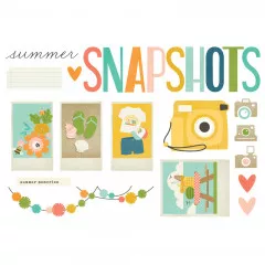 Simple Pages - Page Pieces - Summer Snapshots