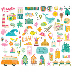 Bits & Pieces Die-Cuts - Just Beachy