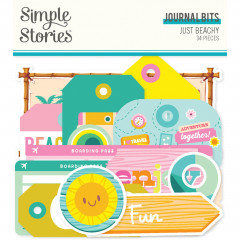 Journal Bits & Pieces Die-Cuts - Just Beachy