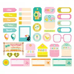 Journal Bits & Pieces Die-Cuts - Just Beachy