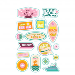 Simple Stories Sticker Book - Just Beachy