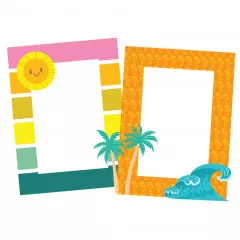 Chipboard Frames - Just Beachy