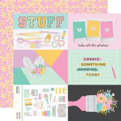 Simple Vintage - Crafty Things - 12x12 Collection Kit