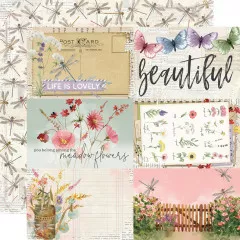 Simple Vintage - Meadow Flowers - 12x12 Collection Kit