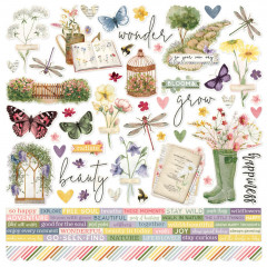 Simple Vintage - Meadow Flowers - 12x12 Collection Kit