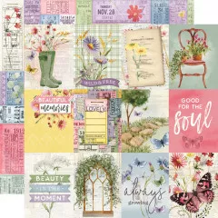 Simple Vintage - Meadow Flowers - 12x12 Collection Kit