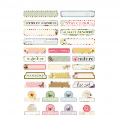 Simple Stories Sticker Book - Simple Vintage - Meadow Flowers