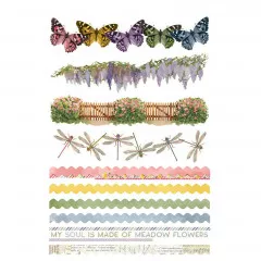 Simple Stories Sticker Book - Simple Vintage - Meadow Flowers