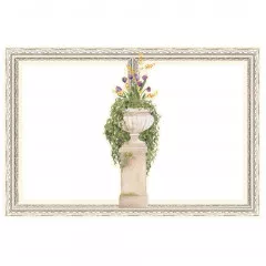 Chipboard Frames - Simple Vintage - Meadow Flowers