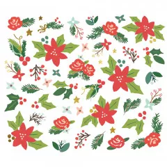 Floral Bits & Pieces Die-Cuts - Santas Village