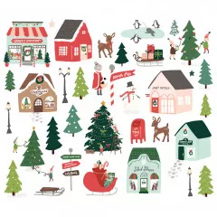 Bits & Pieces Die-Cuts - Santas Village - North Pole