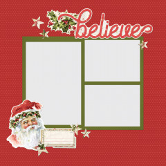 Simple Pages - Page Pieces - Simple Vintage - Yuletide