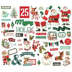 Simple Vintage - Holly Jolly - Bits & Pieces