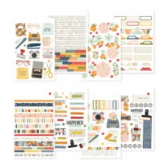 Simple Stories Sticker Book - For The Record