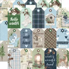 Simple Vintage - Fresh Snow - 12x12 Collection Kit