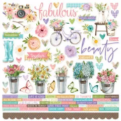 Simple Vintage - Flower Shoppe - 12x12 Collection Kit