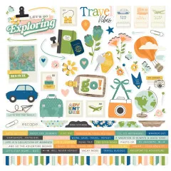 Happy Travels - 12x12 Collection Kit