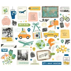 Simple Stories - Happy Travels - Bits & Pieces