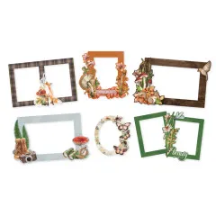 Chipboard Frames - Simple Vintage - Woodlands