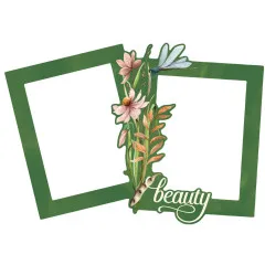 Chipboard Frames - Simple Vintage - Woodlands