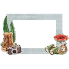 Chipboard Frames - Simple Vintage - Woodlands