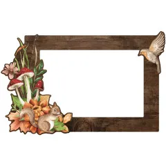 Chipboard Frames - Simple Vintage - Woodlands